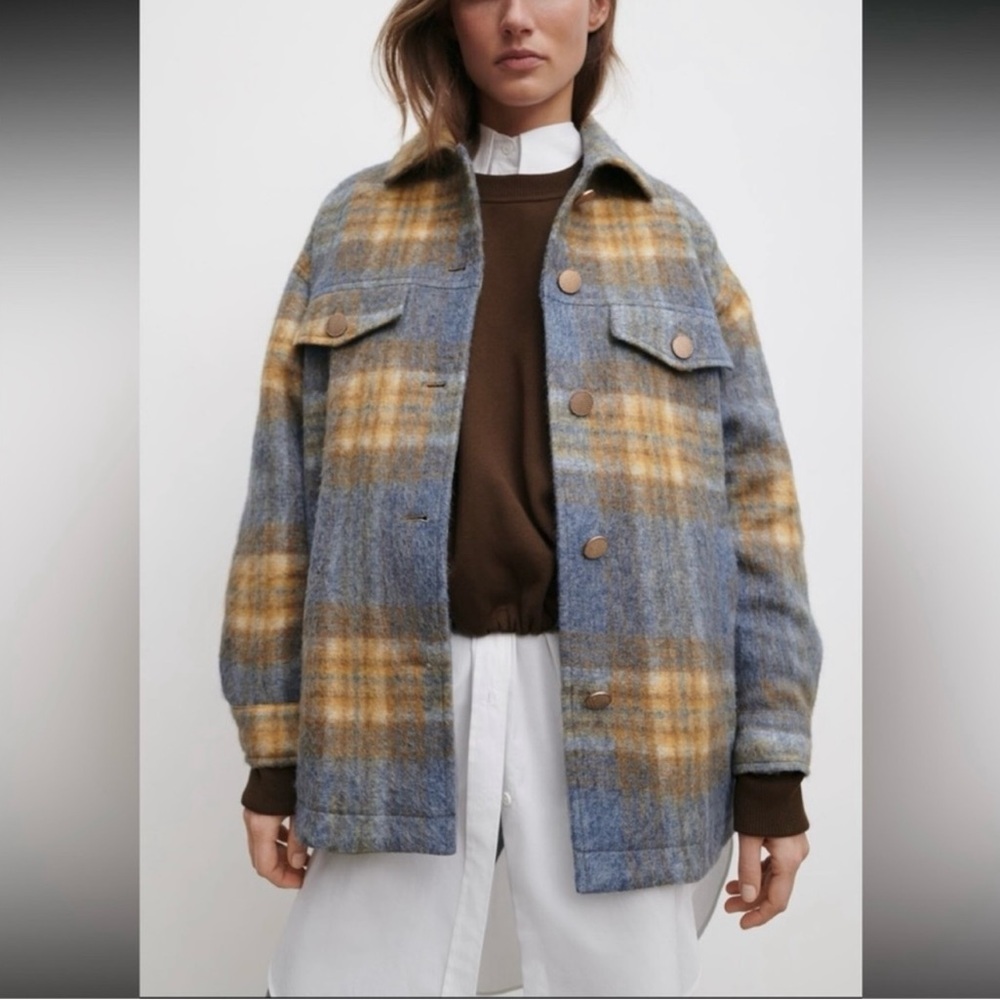 Zara plaid jacket